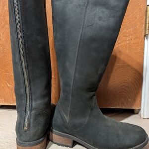 UGG Black Heeled Boots